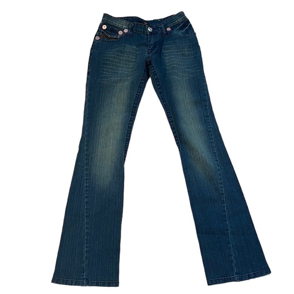 NEW True Religion Joey Super T Jeans SIZE 26 flare leg - Picture 1 of 10